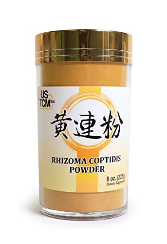 Rhizoma Coptidis Powder Huang Lian Powder 黃連粉 120mesh (8oz)