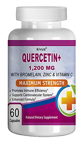 Quercetin with Bromelain Zinc Vitamin C by Kivus