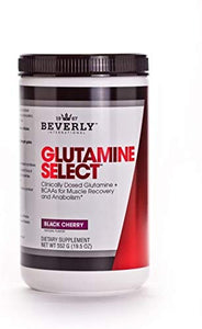 Beverly International Glutamine Select, 60 Servings. Clinically dosed glutamine and BCAA formula for lean muscle and recovery. Sugar-free. Great for keto, fasting, weight-loss diets.