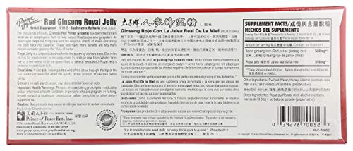 Prince of Peace Red Ginseng Royal Jelly, 30 Count