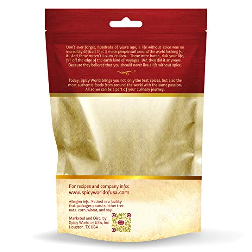 Spicy World Fenugreek Seed Powder 5 Pound Bulk Bag - Ground Methi Seeds, Natural Indian Spice
