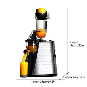 LHK Slow Juicer Machines, Slows Masticating Juicers Machine, Cold Press Juicer with 82mm Wide Chute, Quiet Motor, Reverse Function, for Fruits and Vegtables