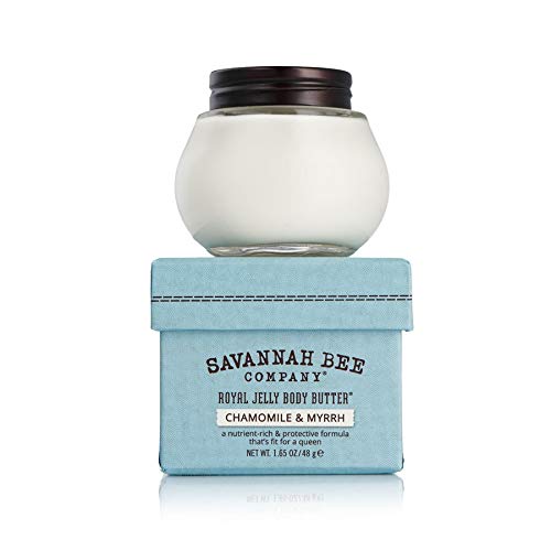 Royal Jelly Body Butter CHAMOMILE & MYRRH for Sensitive Skin by Savannah Bee Company - 6.7 Ounce