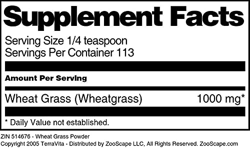 Wheat Grass Powder (4 oz, ZIN: 514676) - 2 Pack