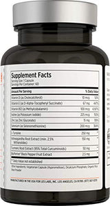 LES Labs Thyroid Support, Natural Supplement for Thyroid Health, Metabolism & Thyroid Hormone Levels, 60 Capsules