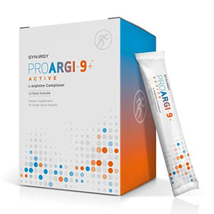 Synergy ProArgi-9 Plus Active L-Arginine Complexer Dietary Supplement - Citrus Fusion - 30 Packets