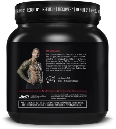 Post JYM Active Matrix - Post-Workout with BCAA's, Glutamine, Creatine HCL, Beta-Alanine, and More | JYM Supplement Science | Natural Lemon Lime Flavor, 30 Servings,1.25 Pound