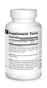 Source Naturals Caffeine + L-Theanine, 120 Tablets