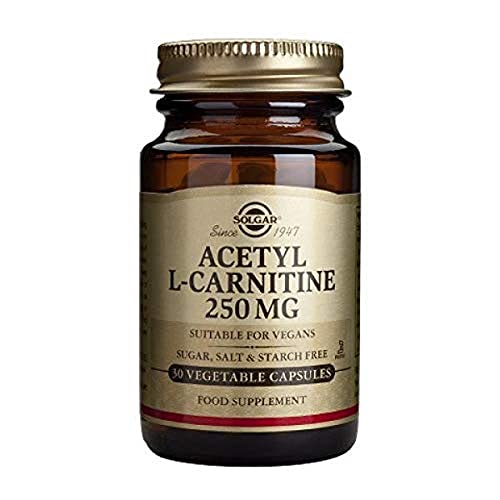 Solgar – Acetyl L-Carnitine 250 mg, 30 Vegetable Capsules