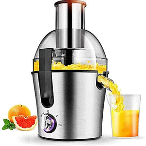 Blacklight Juicer, Slow Masticating Juicer Machine, Cold Press Juicer Extractor Easy to Clean, Multifunctional Juicer,Large-capacity slag collecting tray, 3 speed control buttons