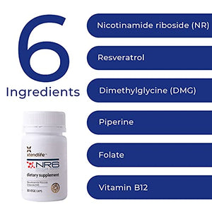 Xtend-Life, NR6, Natural NAD+ Booster, Kickstart The DNA Repair Process, 30 Capsules