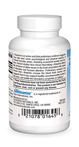 Source Naturals Serene Science L-Theanine 200mg, 30 Capsules
