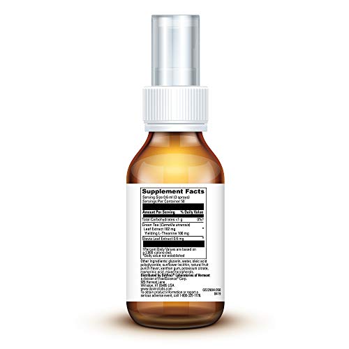 Little DaVinci Calm L-Theanine Spray for Kids, Fruit Punch, 50 Servings - Calming and Relaxing Doctor Formulated Supplement