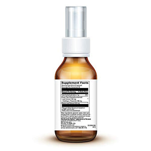 Little DaVinci Calm L-Theanine Spray for Kids, Fruit Punch, 50 Servings - Calming and Relaxing Doctor Formulated Supplement