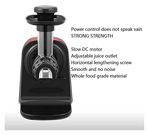 Juicer Machines Juicer Juicer, Slow Masticating Juicer Juicer Whole Fruit Vegetable Extractor Anti-Oxidation,Juicer Machines Vegetable and Fruit,Non-Slip Pad at The Bottom, All-Round Heat Dissipa