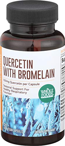 Whole Foods Market, Quercetin with Bromelain, 50 ct