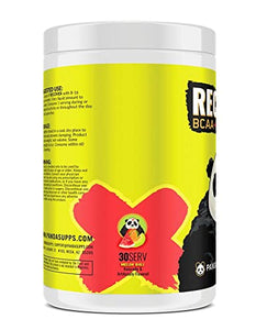 UNDERGROUND BIO LABS™ Panda SUPPS – Recover BCAA + Hydration - 30 Servings, 5G BCAA 2:1:1, 1G L-Tyrosine, Coconut Water Powder, L-Glutamine, STIM-Free, Superior Taste and Absorption (Melon Ball)