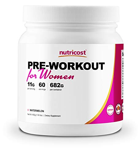 Nutricost Pre-Workout Powder for Women Watermelon (60 Serv)