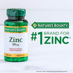 Zinc Gummy by Nature’s Bounty, Immune Support, Mixed Berry, 30 mg, 120 count Gummy