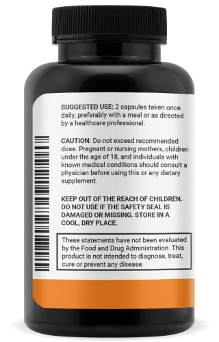 Quercetin 500mg - Quercetin with Bromelain - Powerful Quercetin Supplement - Premium Bromelain Supplement - Cardiovascular Health - Anti-Inflammatory - 60 Capsules