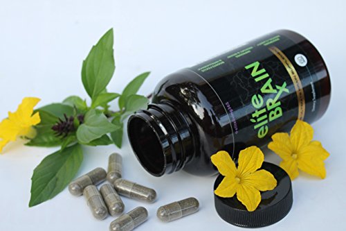 All Natural Brain Supplement – Increases Clarity, Improves Memory & Mood, Boosts Focus & Intelligence - Scientifically Formulated Nootropic for Cognitive Enhancement - Ginkgo Biloba - Elite BrainRx