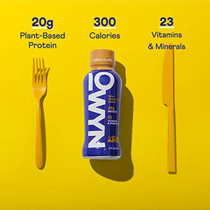OWYN - Meal Replacement Shakes for Weight Loss, 100% Vegan Protein | Chocolate, 12 Fl Oz (Pack of 12) | Dairy-Free, Gluten-Free, Soy-Free, Tree Nut-Free, Egg-Free, Allergy-Free, Plant-Based