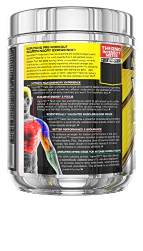 Pre Workout Powder | MuscleTech Vapor X5 | Pre Workout Powder for Men & Women | PreWorkout Energy Powder Drink Mix | Sports Nutrition Pre-Workout Products | Fruit Punch Blast (30 Servings)