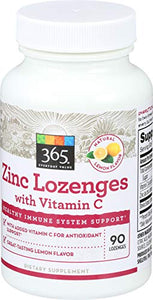 365 by Whole Foods Market, Lozenges Zinc Vitamin C, 90 Count