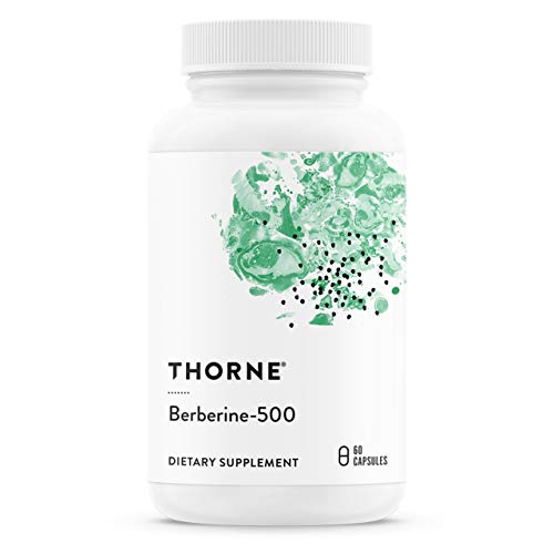 Thorne Research - Berberine-500 - Botanical Compound to Support Blood Sugar Metabolism - 60 Capsules