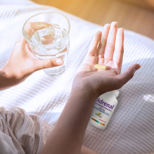 Stress Relief & Fatigue Remedy - Adrenal Support Supplement| Supports Energy Levels |Relieve Adrenal Fatigue - Gluten Free & Non-GMO