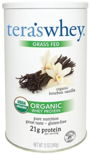 teraswhey Organic Whey Protein, Bourbon Vanilla 12 oz