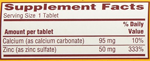 Rugby Zinc 50 mg Dietary Supplement Capsules- 100 Count (Pack of 2)