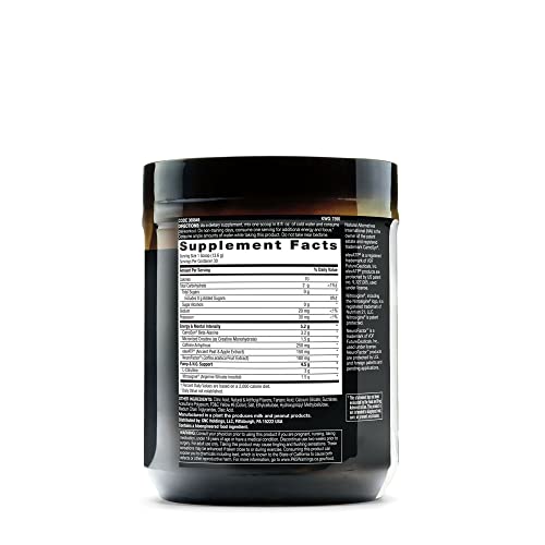 Beyond Raw LIT | Clinically Dosed Pre-Workout Powder | Contains Caffeine, L-Citruline, and Beta-Alanine, Nitrix Oxide and Preworkout Supplement | Orange Mango | 30 Servings