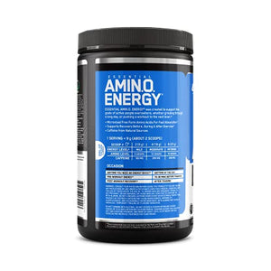 Optimum Nutrition Amino Energy - Pre Workout with Green Tea, BCAA, Amino Acids, Keto Friendly, Green Coffee Extract, Energy Powder - Blueberry Lemonade, 30 Servings