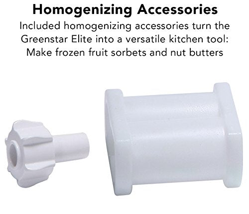 Tribest GSE-5010 Greenstar Elite Masticating Juicer, Black