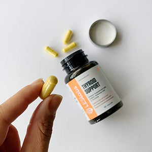 LES Labs Thyroid Support, Natural Supplement for Thyroid Health, Metabolism & Thyroid Hormone Levels, 60 Capsules