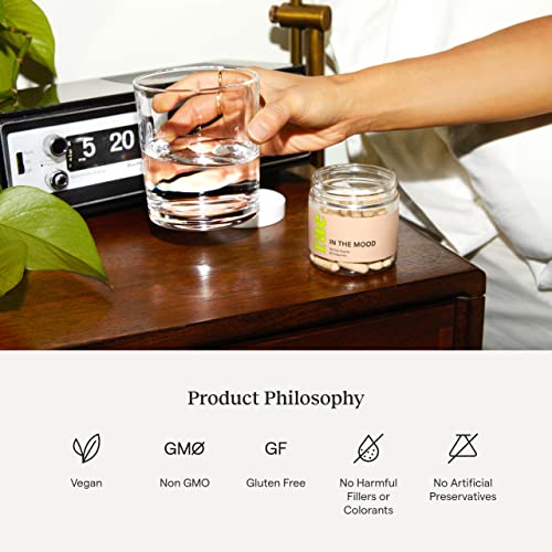 Rae in The Mood Capsules - Sexual Health and Wellness Support for Women with Ginseng, Maca, and L-Arginine - 30 Day Supply