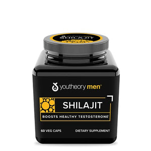 Youtheory Mens Shilajit Advanced, Black, 60 Count