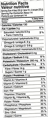 Hemp Protein Powder Plus Fiber, Non-GMO Verified with 11g of Protein & 11g of Fiber per Serving, 16 oz - Packaging May Vary .2 Pack