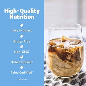 Collagen Powder | Purely Inspired Collagen Peptides Powder | Collagen Supplements for Women & Men | Collagen Protein Powder with Biotin | Paleo + Keto Certified | Unflavored, 1 lb (Packaging May Vary)