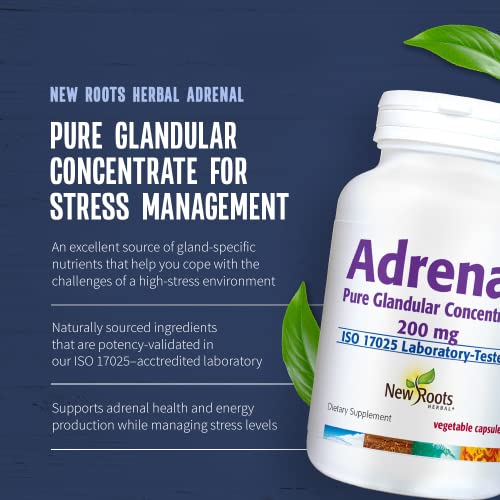 Stress Relief & Fatigue Remedy - Adrenal Support Supplement| Supports Energy Levels |Relieve Adrenal Fatigue - Gluten Free & Non-GMO