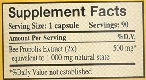 YS Eco Bee Farms Propolis 1000 - 90 Count (Pack of 3)