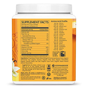 Sunwarrior Organic Classic Plus- Vanilla (Each)-sunwarrior, 0.6 Pound