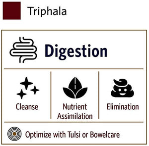 Organic India Triphala Powder - Immune Support, Digestion, Adaptogen, Colon Cleanse, Nutrient Dense, Vegan, Gluten-Free, Kosher, USDA Certified Organic, Non-GMO, Triphala Powder Organic - 1 Lb Bag