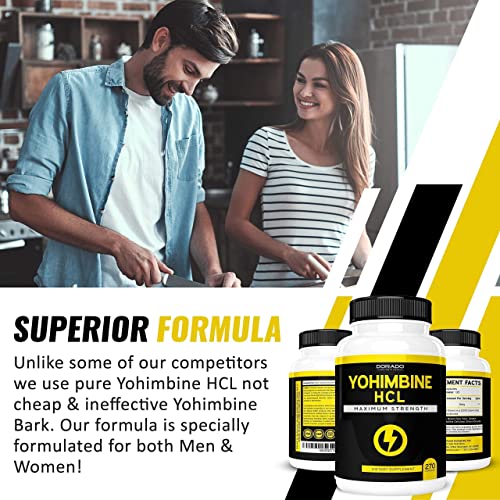 Tribulus Terrestris for Men & Women and Yohimbine HCL 5mg for Men and Women