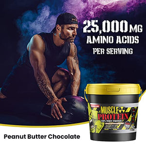 GL Colossal Labs Monster Muscle Protein (5 LB, Peanut Butter Chocolate)