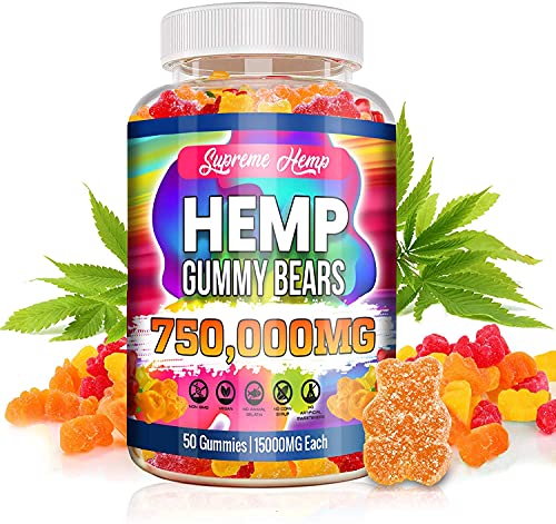 (2-PACK) Hemp gummies for pain and anxiety inflammation relief Sleep aid Mood Focus calm Dryness vegan edible cbdfx cdb cbs Cbdmd Hemp gummy Max strength organic Zero CBD Oil