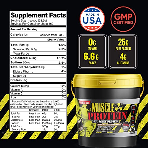 GL Colossal Labs Monster Muscle Protein (5 LB, Peanut Butter Chocolate)