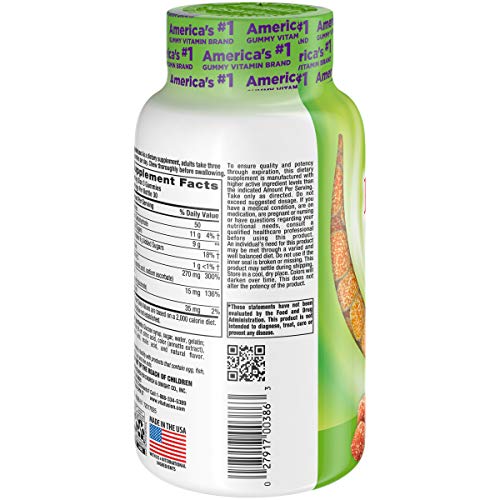 Vitafusion Power Zinc Gummy Vitamins, Strawberry Tangerine, 90 Count