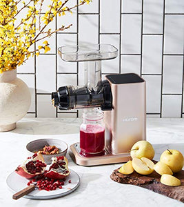 Hurom Celery And Greens Horizontal Slow Juicer Champagne